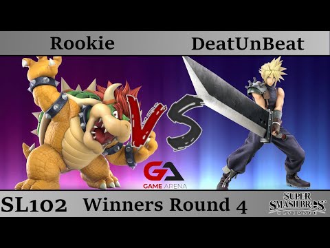 Rookie (Bowser) vs WSU | DeatUnBeat (Cloud) - Winners Round 4: SmashLAN'd 102