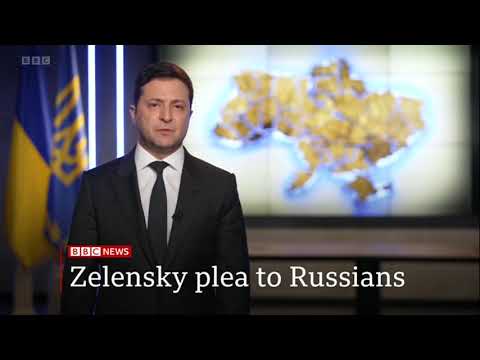 2022 February 24 BBC One minute World News