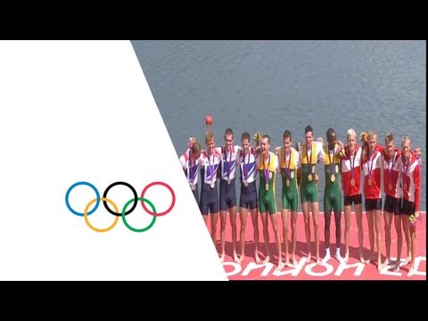 Rowing Lightweight Men's Four Finals - South Africa GOLD -  London 2012 Olympic Games Highlights