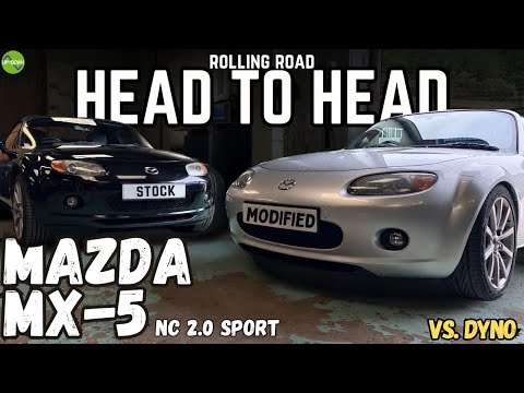 MX-5 vs. Dyno | Modified vs. Standard NC models in BHP battle!