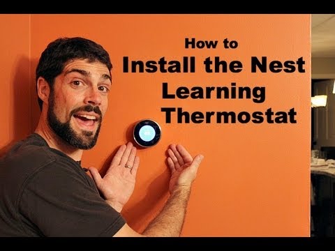 comment installer nest thermostat