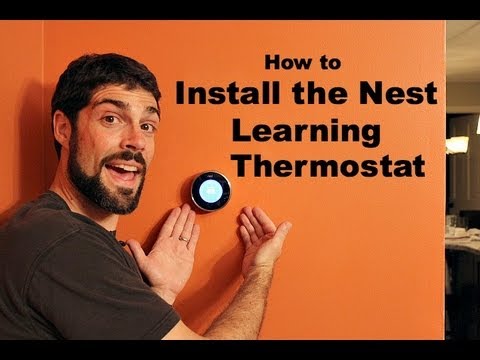comment installer thermostat nest