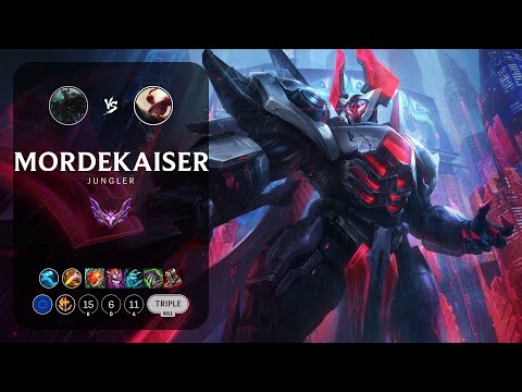 Mordekaiser Jungle vs Lee Sin - EUW Master Patch 12.22