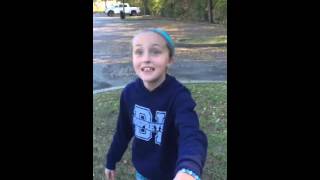 Our Surprise Puppy at Cracker Barrel