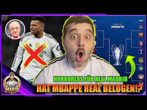 💣💥Did MBAPPE LIE TO EVERYONE⁉️🤯Florentino Pérez ANGRY!❌| CHAMPIONS LEAGUE HORRORLESS FOR REAL MAD...