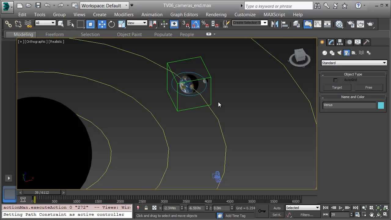Solar System: 3dsMax Technical Video Overview
