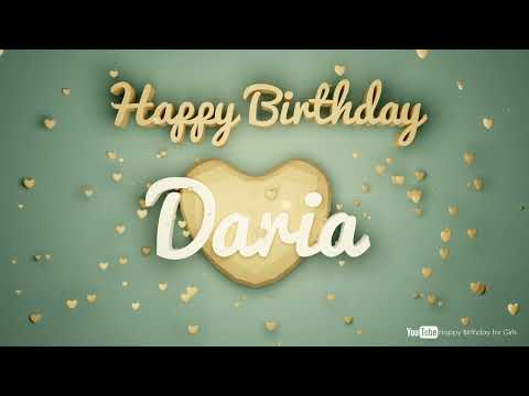 Daria #birthday #special #video #Daria #wishes