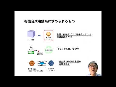 政策学科 関西大学 化学生命工学部　大洞康嗣 教授　『合成触媒におけるレアメタルリソースイノベーションの取り組み』