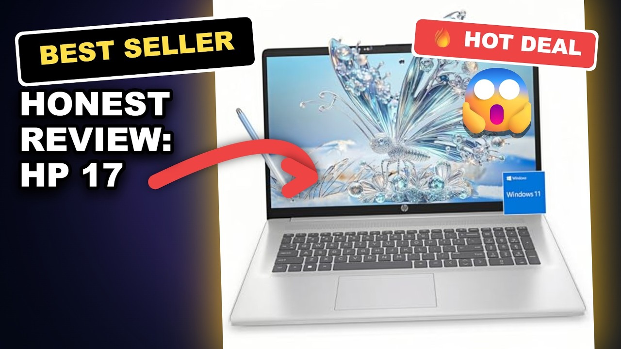 Honest Review: HP 17 Touchscreen Laptop with Pen - Is It Worth It for College Students in 2024? review video