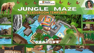 Jungle Maze 🦁 Classroom Template