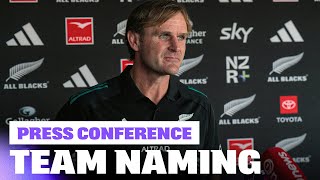 TEAM NAMING | Razor makes 13 changes for Wales Test | Press Conference (Cardiff) Thumbnail