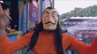 Hardwell &amp; Maddix vs Steve Aoki x MARNIK vs Gunz For Hire - Bella Ciao [XARK Mashup] (Music Video)