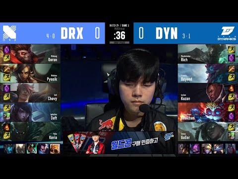 DRX vs DYN | W3D2 | Match 24 Game 1 | LCK Summer Split 2020 – S10 | DragonX vs Team Dynamics