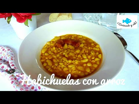 BEANS WITH RICE. Simple and delicious. #beanswithrice #beans #beanstew