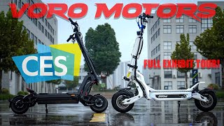 CES 2025: Deep Dive on The Full Voro Motors CES Booth