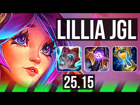 LILLIA vs OLAF (JGL) | 10/2/6, Godlike | KR Master | 25.15