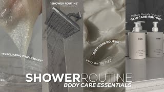 6AM MORNING SHOWER ROUTINE | SKIN & BODY CARE ESSENTIALS AESTHETIC START OF THE DAY | ASHLEY DIOR
