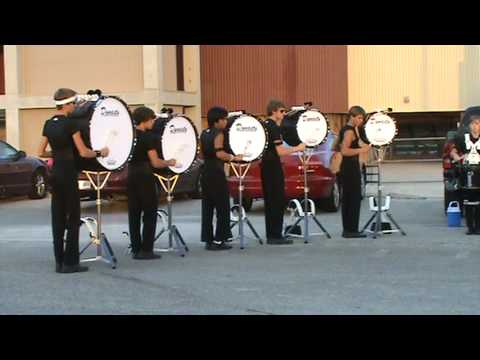 Reagan High School Drumline 07-08 warmup