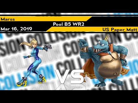 Collision 2019 - Marss (ZSS) vs US | Paper Matt (G&W) - Pool B5 WR2