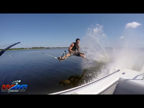 60 HUGE Barefoot Waterskiing Crashes in 3 Minutes!!!
