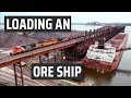 Loading An Ore Ship -The Massive Mesabi Miner-