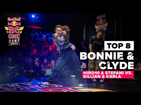 Hiro10 & Stefani vs. Killian & Karla | Bonnie & Clyde Top 8 | Red Bull BC One Camp Paris 2023