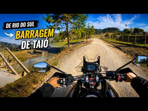 De Rio do Sul até a Barragem de Taió | MOTOVLOG (4K)