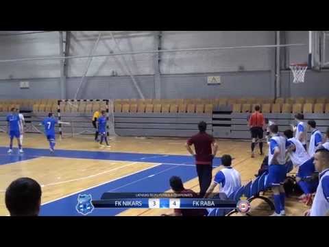 FK NIKARS - FK RABA (3:4) vārtu guvumi (21.04.2014.)