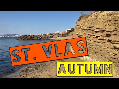 Walking in St. Vlas (Sveti Vlas), Nesebr, Burgas, Bulgaria 🇧🇬