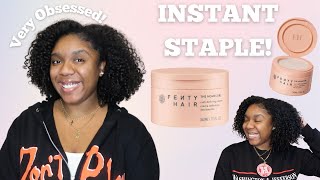 Best Curl Cream On The Market??  | Fenty Home Curl Cream 🩷