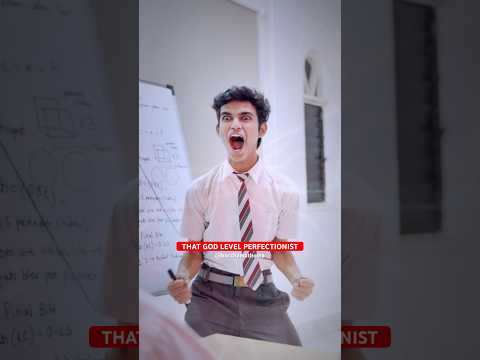 God Level Perfectionist #shorts #school #explore #mission #lunch #food #nostalgia #games #funny #fun