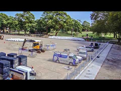 Polytan Arncliffe Park Synthetic Field Time Lapse Video