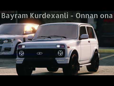 Bayram Kurdexanli - Onnan ona [ 2023 ] ✓ Azeri Slow Avto Bass Remix ✓ FBN Music ✓ #trend #azeribass