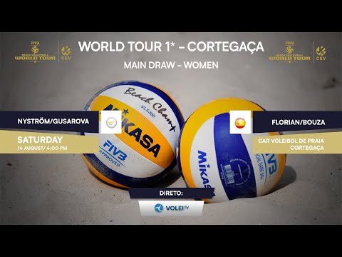 Nyström/Gusarova (CYP) vs (ESP) Florian/Bouza - WORLD TOUR 1* CORTEGAÇA