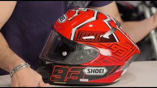 Shoei X-14 Marquez 4 Helmet Review at RevZillacom