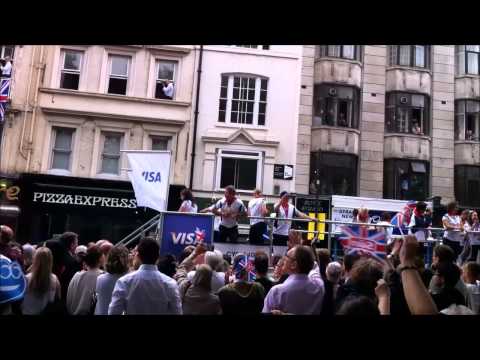 Athletes' Parade London 10th September 2012