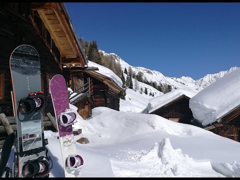 2021 Snowboard Trip in Tirol Sölden Gampe Thaya