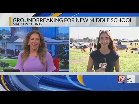 Groundbreaking For New Madison County Middle School ...