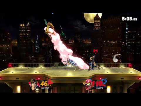 Richter (Quadraxis) vs Samus
