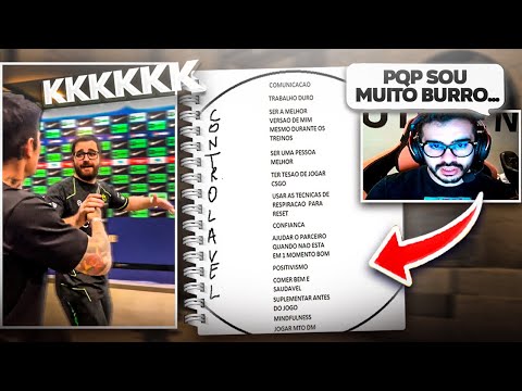 FNX ENTREVISTANDO FALLEN E COLDZERA vazando imagem com TODAS ANOTAÇÕES DO MAJOR!