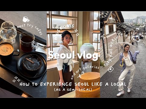 KOREA VLOG: Traveling to Seoul in Autumn 🍂 Shopping Guide | Best New Cafes/Restaurants | Local Favs
