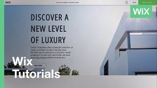 Website - WiX - Adding a Text Hyperlink