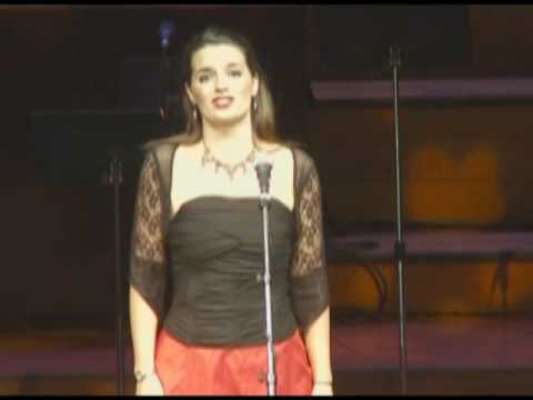 Julia Booth singing Dvorak's Song to the Moon from Rusalka