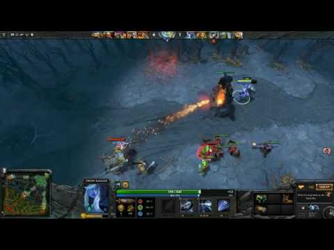 Drow ranger Dragon lance + diffusal blade + Manta style new meta