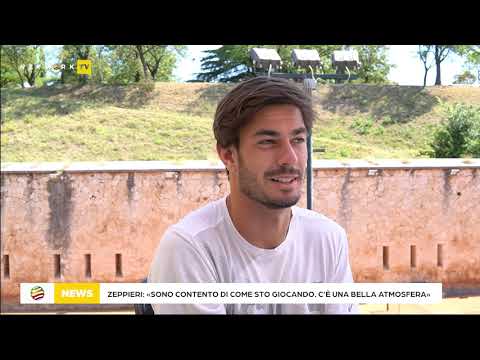 Zeppieri: «Sono contento di come sto giocando. C'è una bella atmosfera»