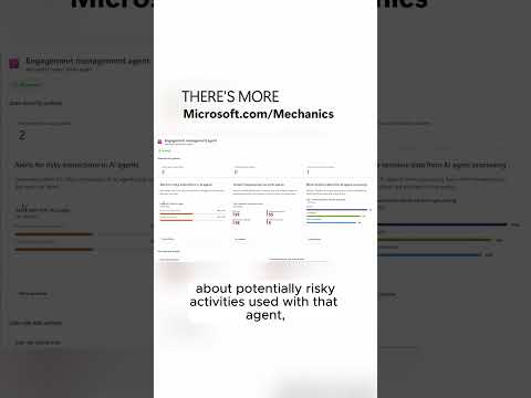 Full visibility into agent activity. #Microsoft365Copilot #AIAgents #MicrosoftPurview