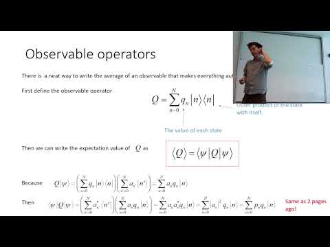 L9 Observables : Introduction to quantum computing course 2022