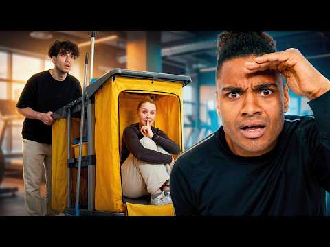 HIDE & SEEK mit SCHUMMELN im GYM! (ft. Alex, Theresa)
