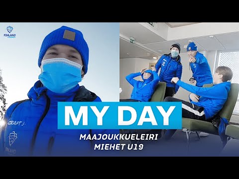 MY DAY: U19 miesten maajoukkue – pelaajan leiripäivä