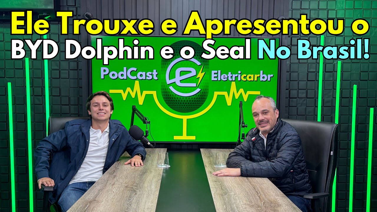 Ele Lançou o BYD Dolphin por R$ 149.800,00 no Brasil: Podcast com Henrique Antunes da BYD!